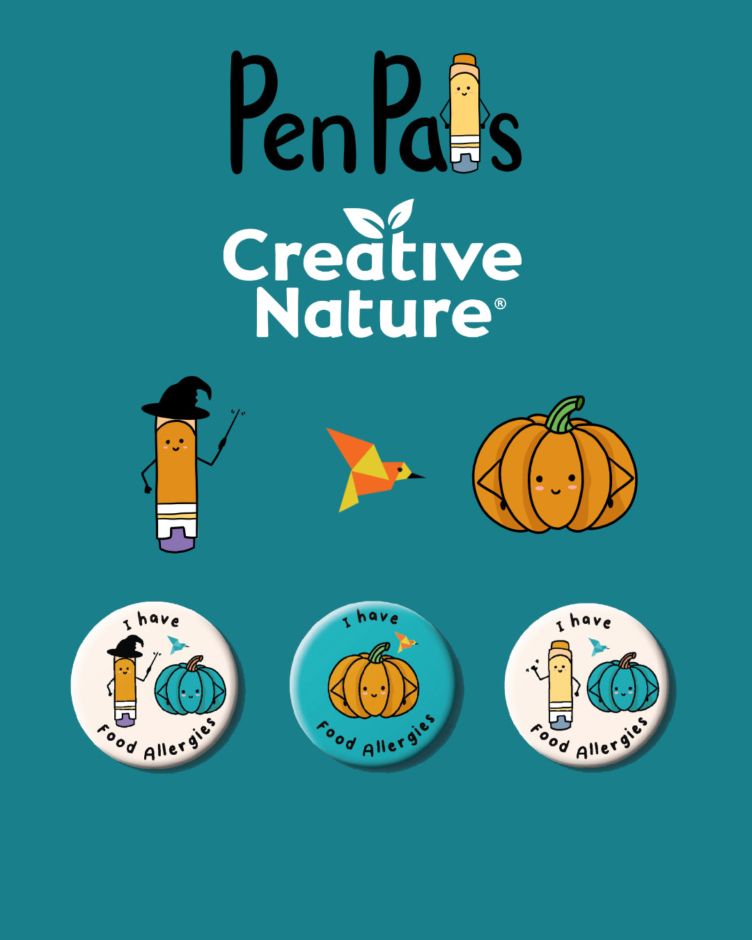 Pen Pals Badge/Patch